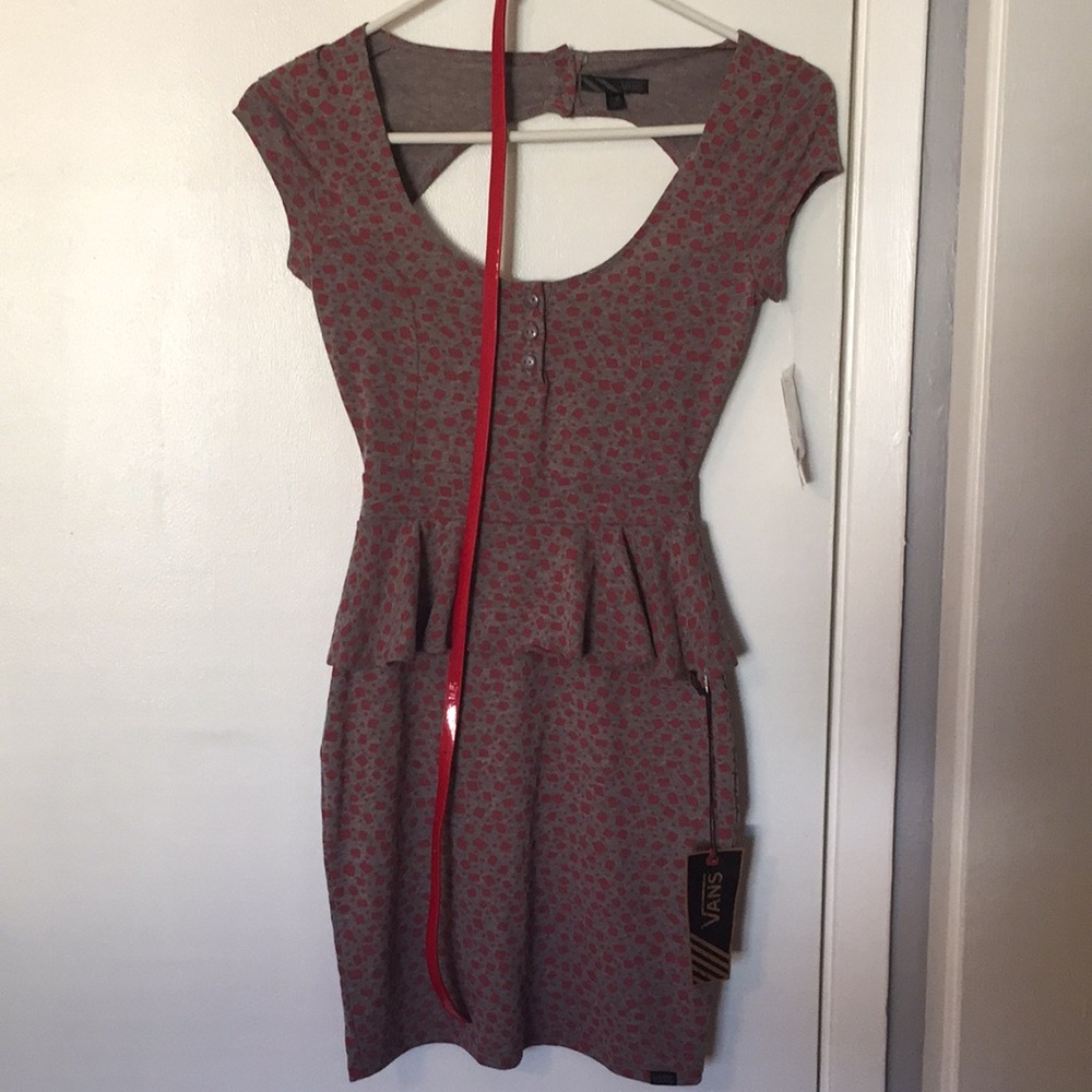 Vans peplum dress